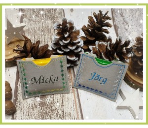 ITH Stickserie - Mini Hüllen mit Sprüchen